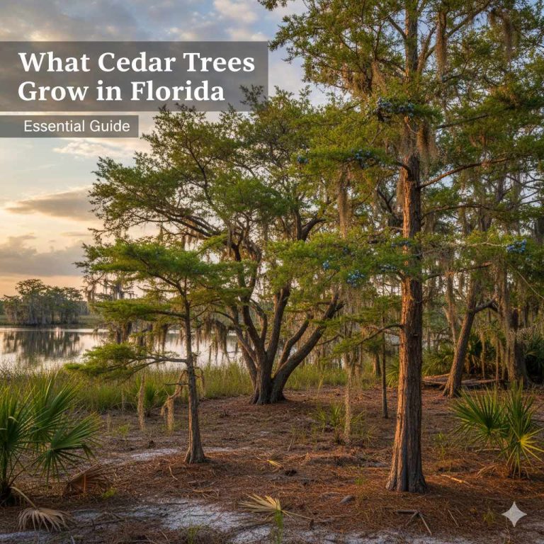 What Cedar Trees Grow in Florida