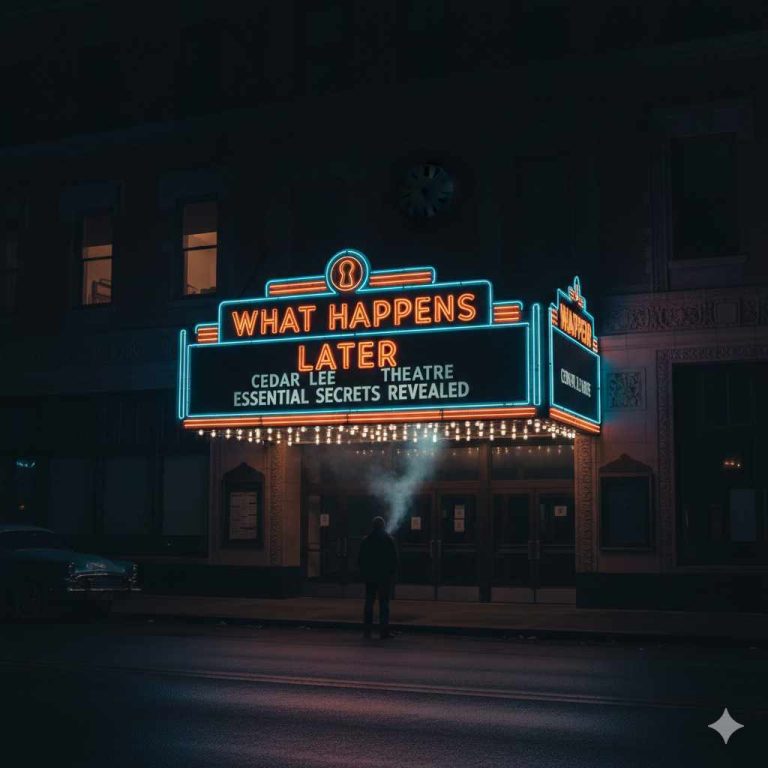 What Happens Later Cedar Lee Theatre: Essential Secrets Revealed