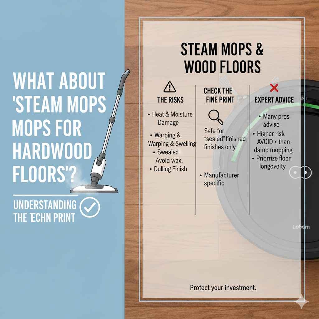 Steam Mops for Hardwood Floors