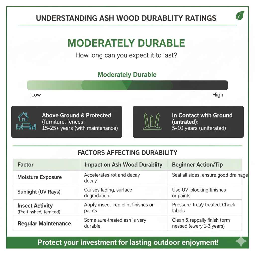Understanding Ash Wood Durability Ratings