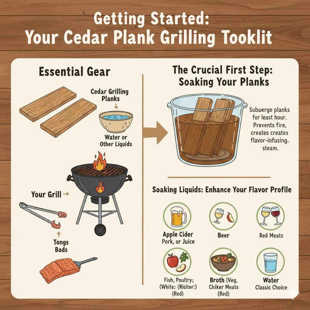 Your Cedar Plank Grilling Toolkit