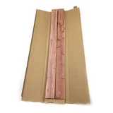 Cedar Elements Aromatic Red Cedar Planking, 15 Square Feet Cedar Elements tongue and groove aromatic red cedar planking for lining a closet wall