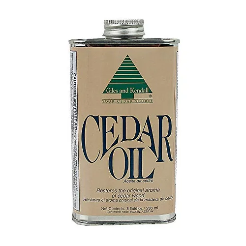 Giles and Kendall cedar oil