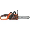 BLACK+DECKER 20V cordless chainsaw for cutting cedar logs to length