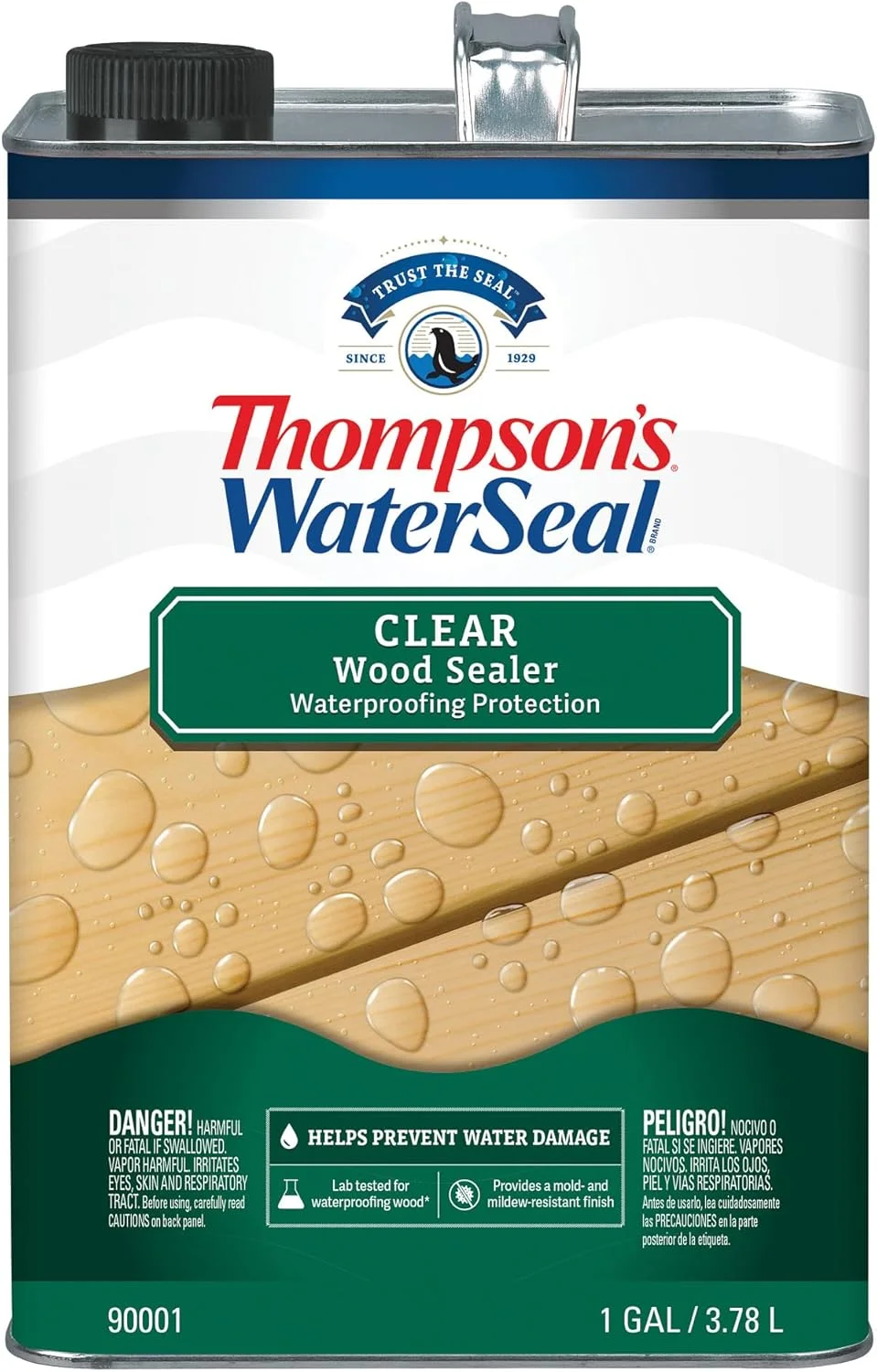 Thompson's WaterSeal Clear Wood Sealer 1 Gallon jug