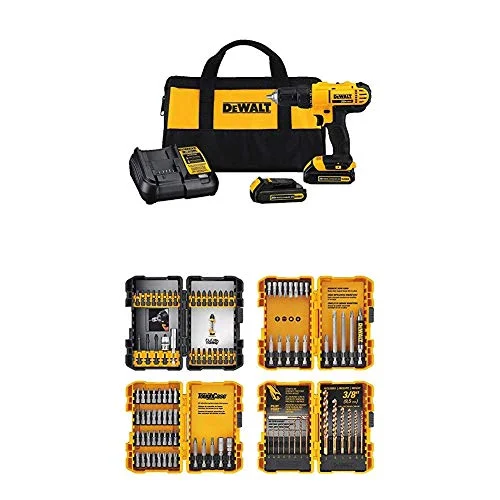 DEWALT 20V MAX Cordless Drill/Driver Kit (DCD771C2)