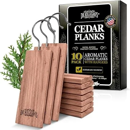 Dr. Killigan's Cedarwood Planks 10-pack box