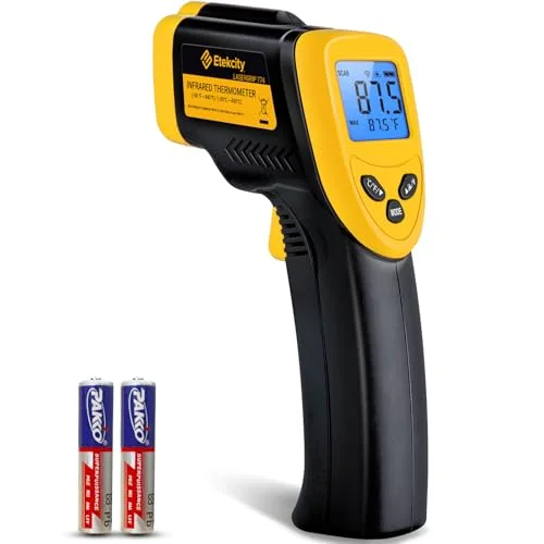Etekcity infrared thermometer laser temperature gun for testing deck surface heat