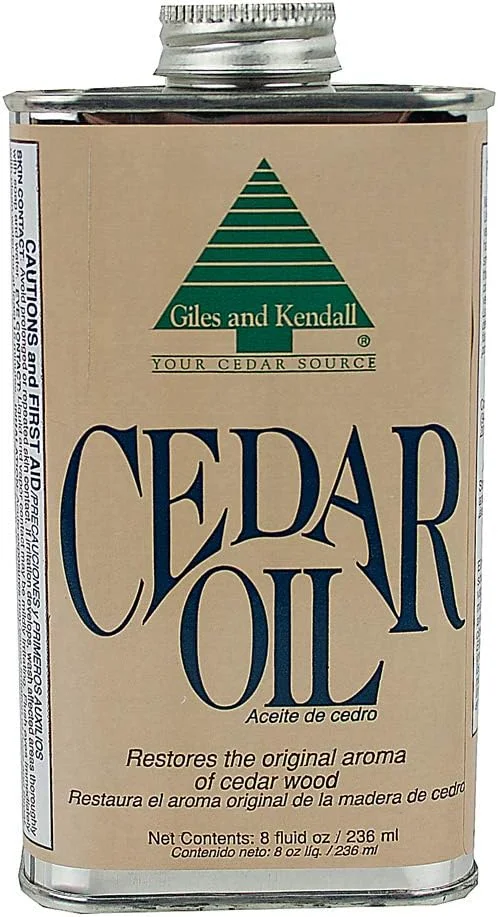 Giles and Kendall Cedar Oil, 8oz