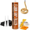 Wood Floor Gap Filler in Oak color tube for hardwood floor gaps