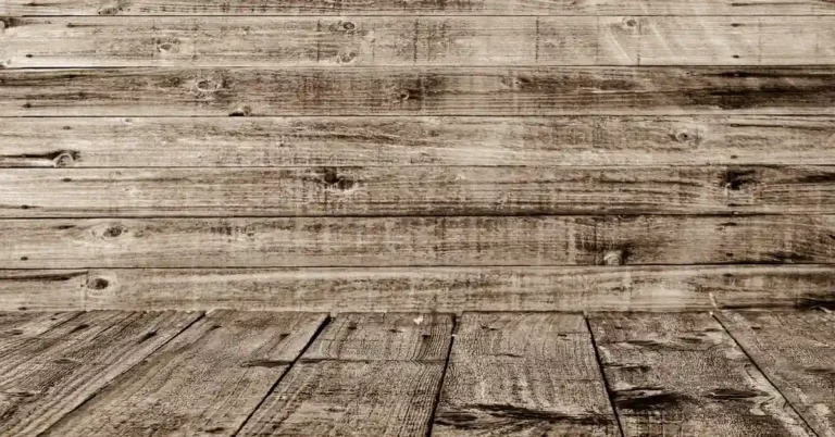 Hardwood flooring gaps between boards on a wood plank floor