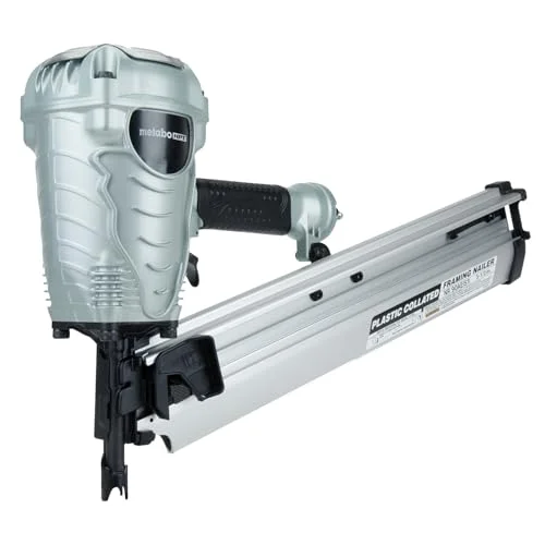 Metabo HPT NR90AES1 21-degree pneumatic framing nailer