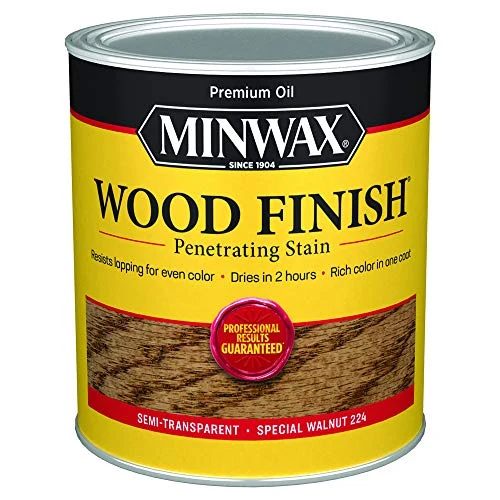 Minwax Wood Finish Special Walnut wood stain, 1 quart can