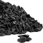 Playsafer rubber mulch nuggets bag for playground fall-zone surfacing