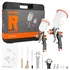 REFINE HVLP Air Gravity Spray Gun Set