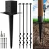 LADECH 4x4 Fence Post Anchor Ground Spike, 24 inch