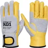 KORECA heavy-duty leather work gloves for metal handling and welding