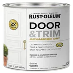 Rust-Oleum Door and Trim Advanced Dry satin white paint can