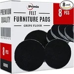 SlipToGrip non-slip furniture felt pad grippers, 8-pack