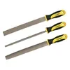 TARIST 3-piece 8 inch wood rasp set with flat, half-round and round rasps