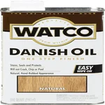 Watco Danish Oil Natural wood finish quart can