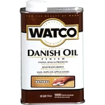 Watco natural Danish oil wood finish, quart can
