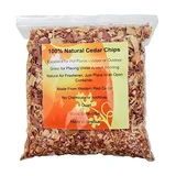 Wood Smith USA natural cedar shavings bag, 16 quart size for indoor and outdoor use