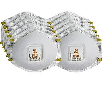 3M 8511 N95 Particulate Respirator, 10-Pack