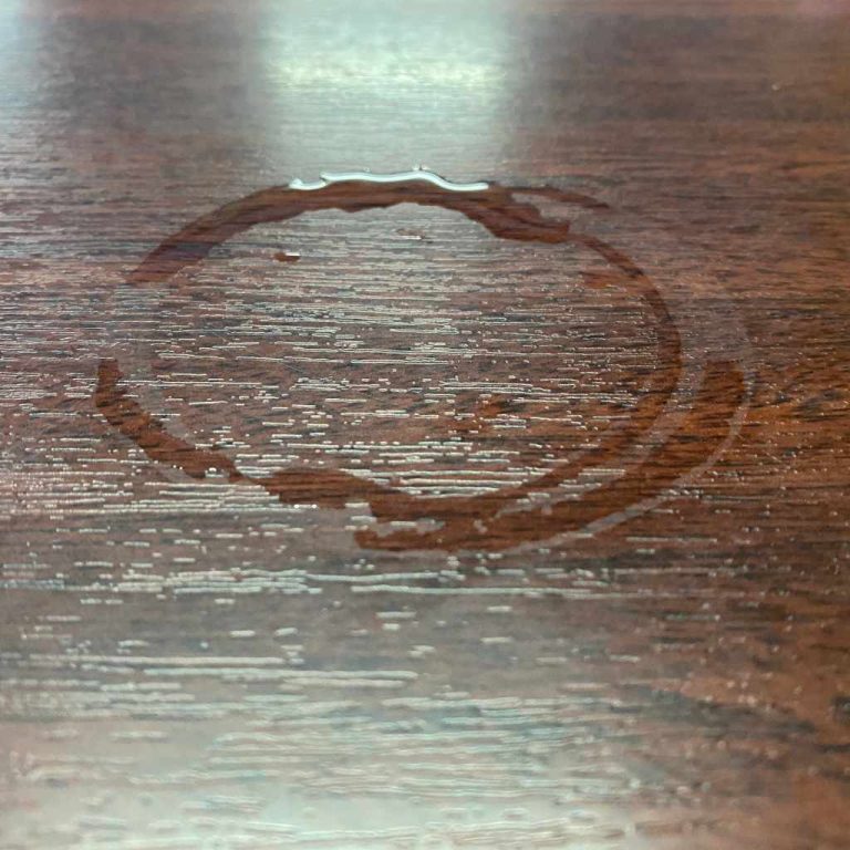 Are Water Stains on Wood Permanent