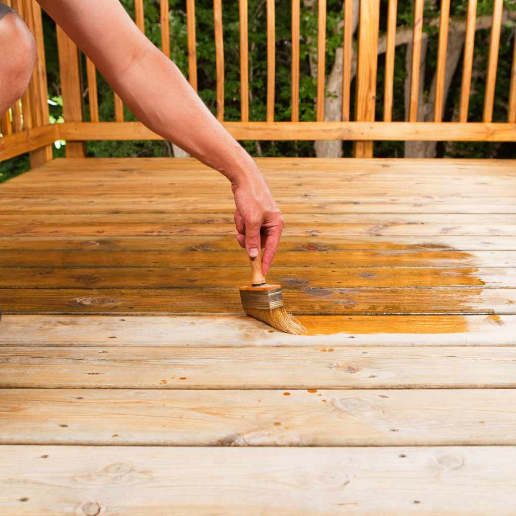 Preparing The Deck Surface