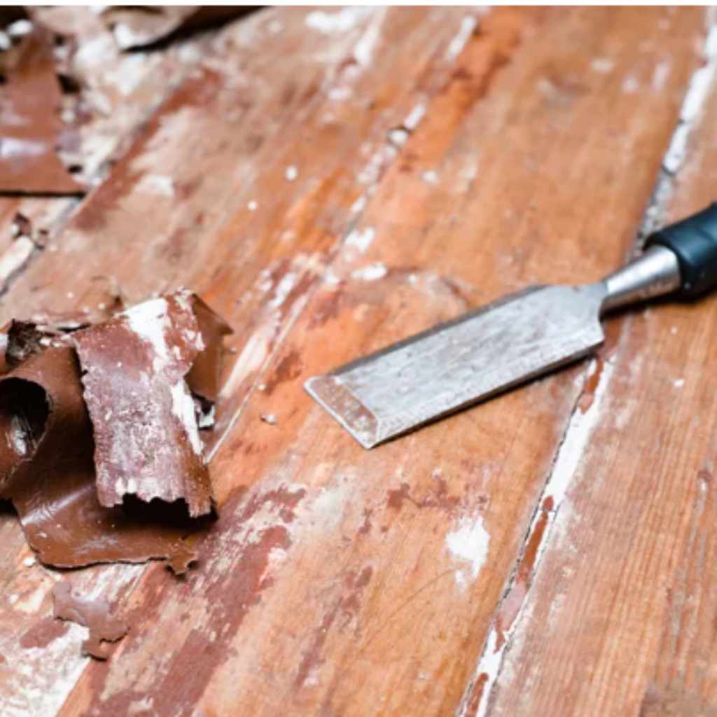 Best Way to Remove Chipped Paint from Wood