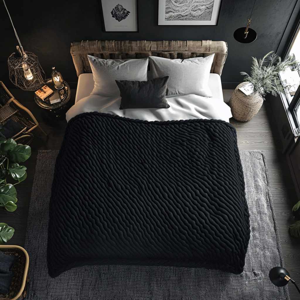 Black and Wood Bedroom Ideas For Modern Cozy Style