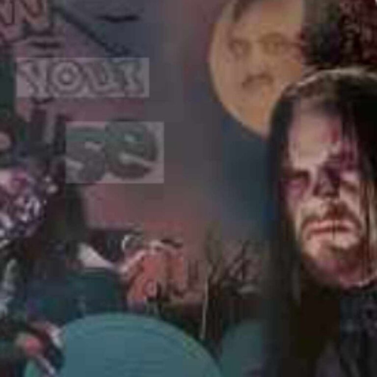 Bison vs Undertaker Poster Woods