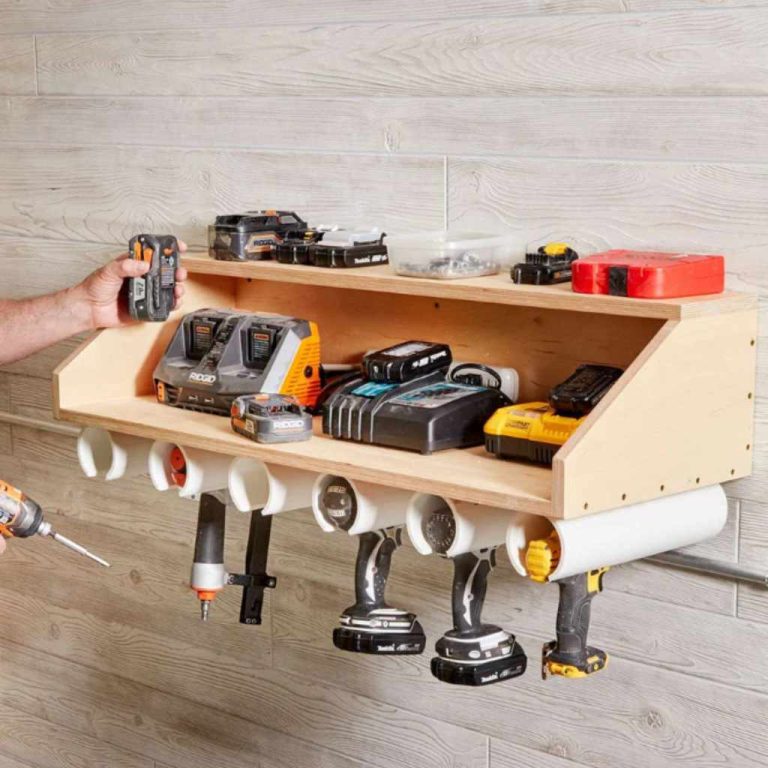 DIY Cordless Drill Holder