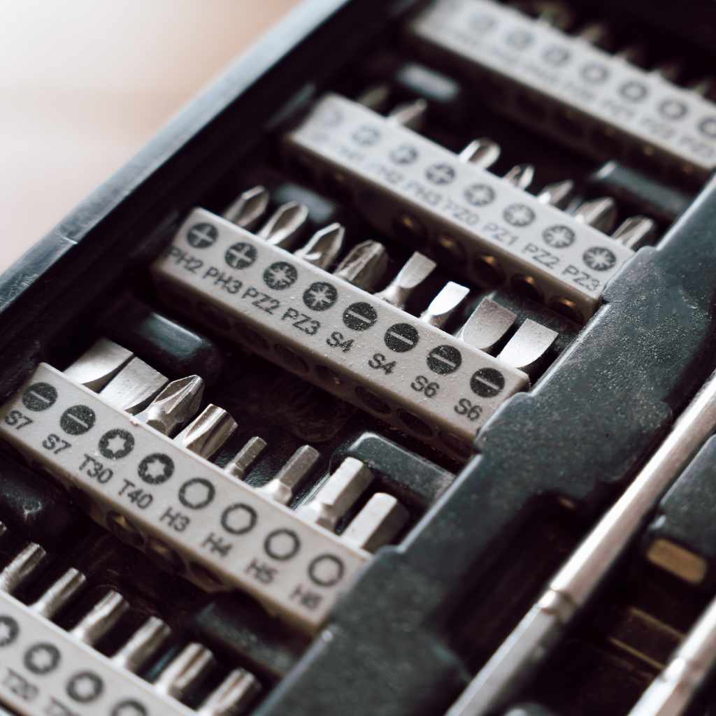 DIY Drill Bit Organizer