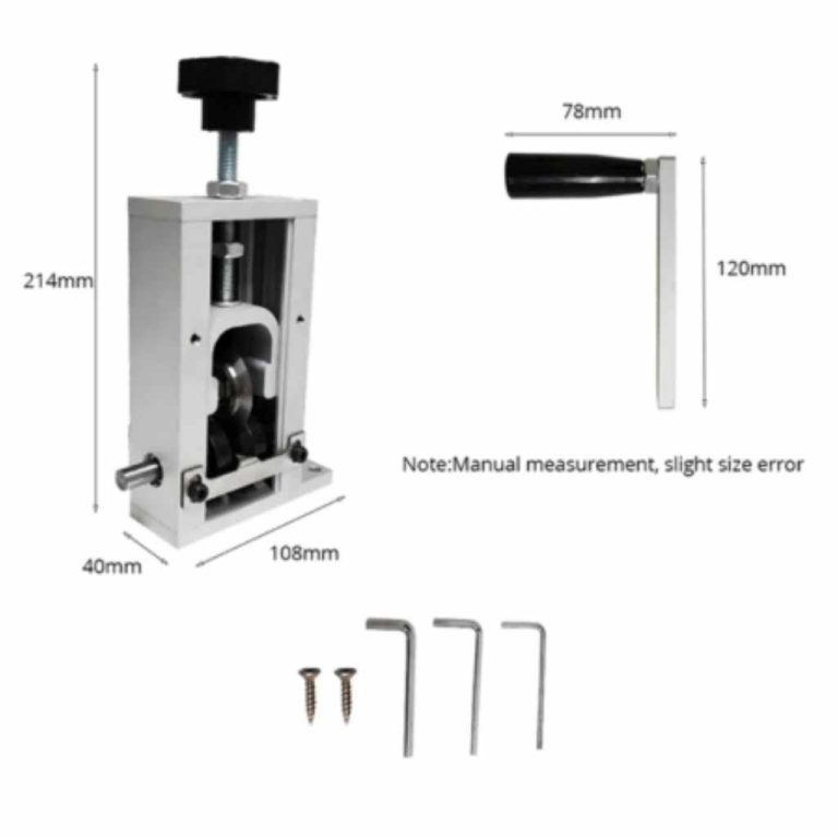 Diy Drill Powered Wire Stripping Machine
