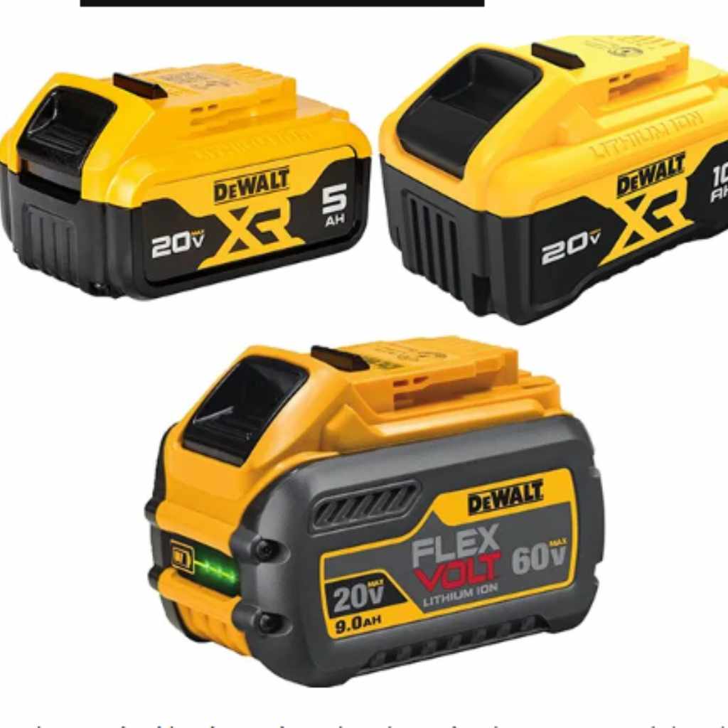 Difference between Dewalt 20V And 60V