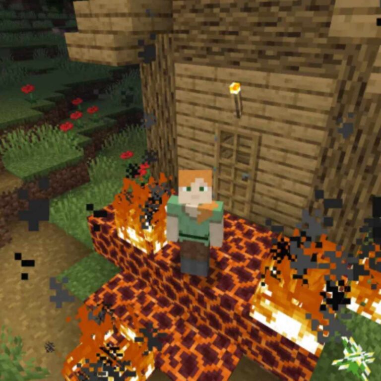 Do Magma Blocks Burn Wood in Minecraft