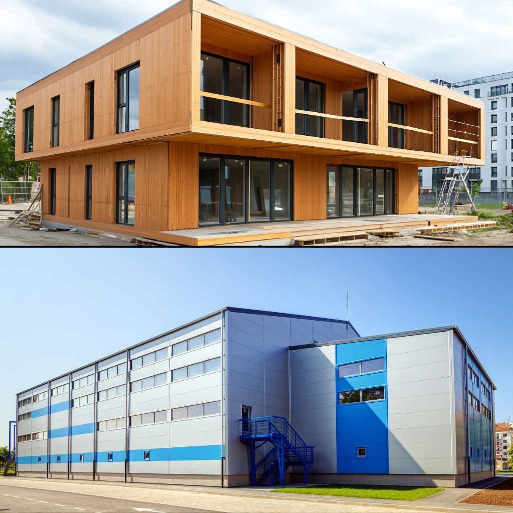 Metal Buildings vs Wood Buildings