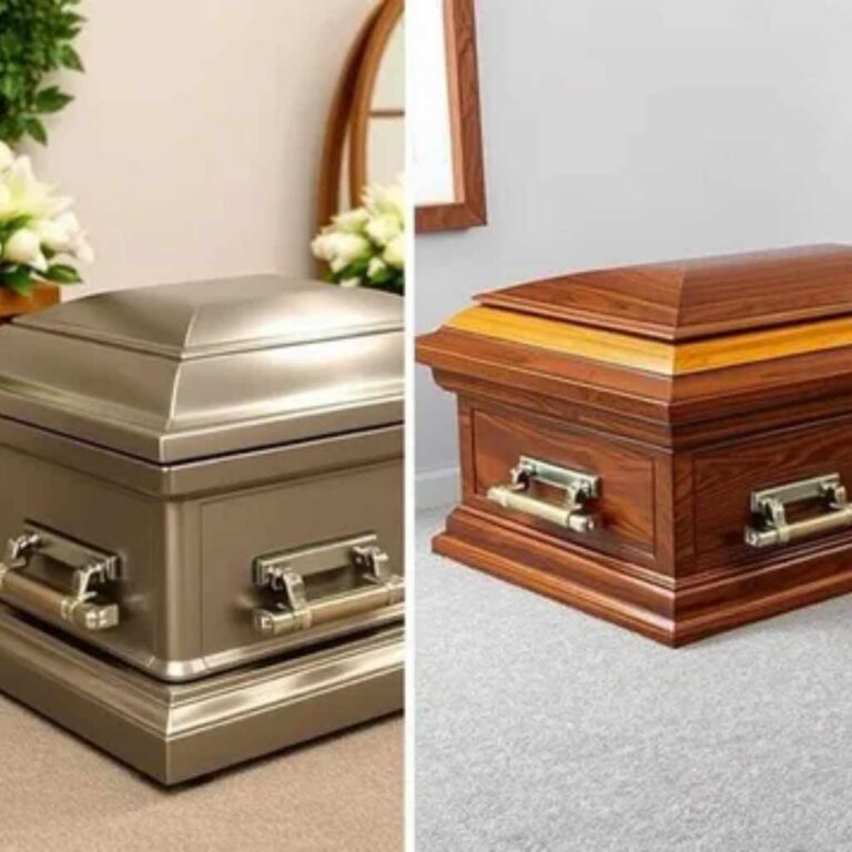 Metal Casket vs Wood Casket