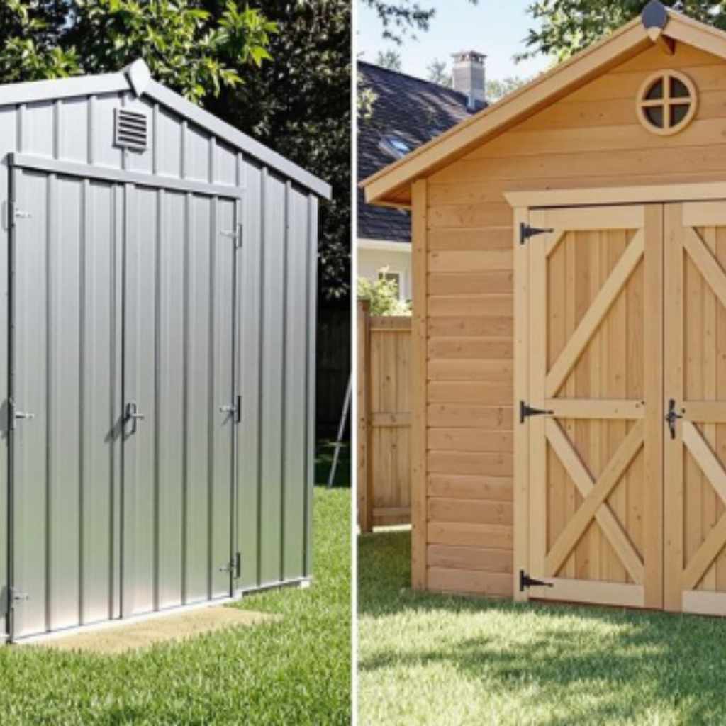 Metal Shed vs Wood