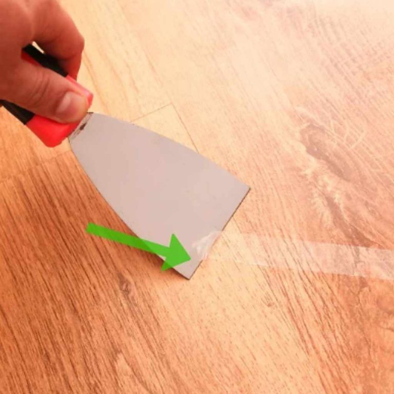 Remove Glue from Hardwood Floor