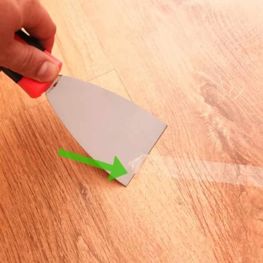 Remove Glue from Hardwood Floor