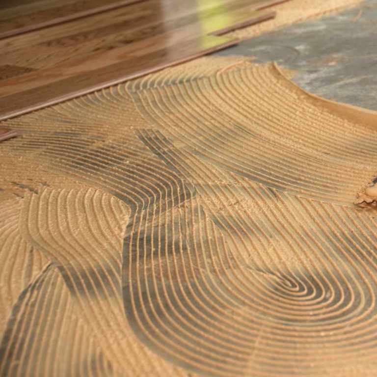 Repair Glued Hardwood Floor