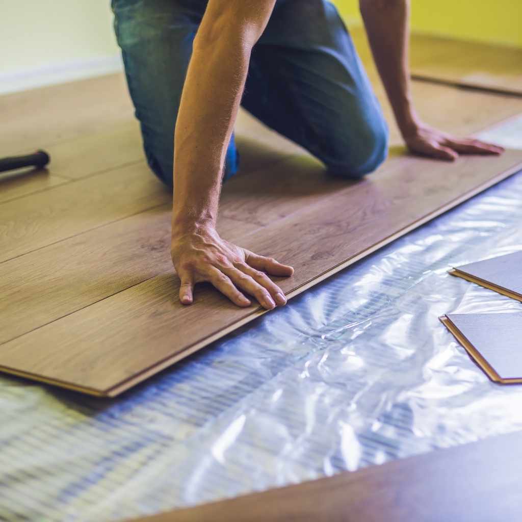 What Goes under Hardwood Flooring