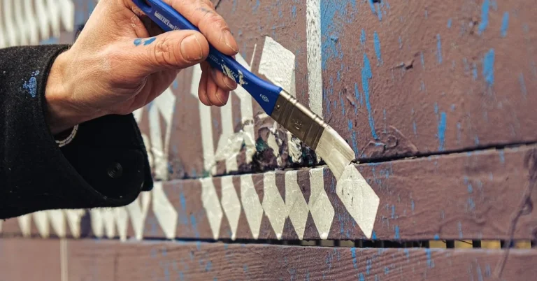 removing paint wood trim scraper
