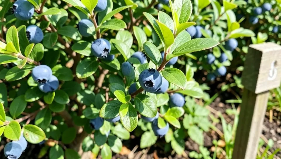 Blueberries are acid-loving plants that should not get wood ash
