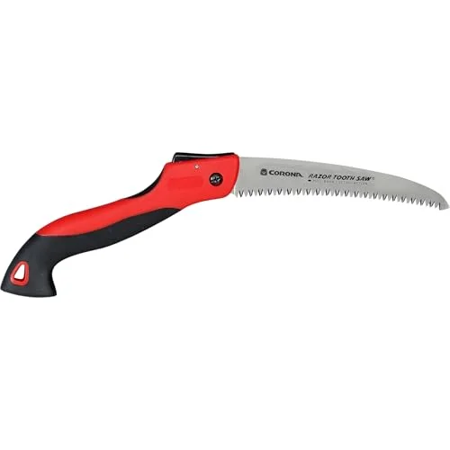 Corona RS 7245 RazorTOOTH 7-inch folding pruning saw with curved blade