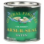 General Finishes Arm-R-Seal oil-based topcoat, satin, 1 quart can
