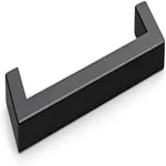 Goldenwarm matte black cabinet handles, 10-pack